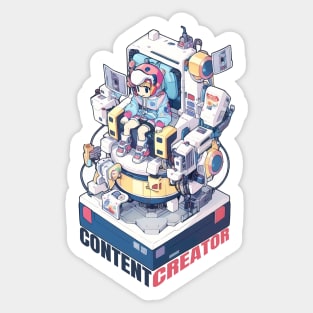 Content Creator Sticker
